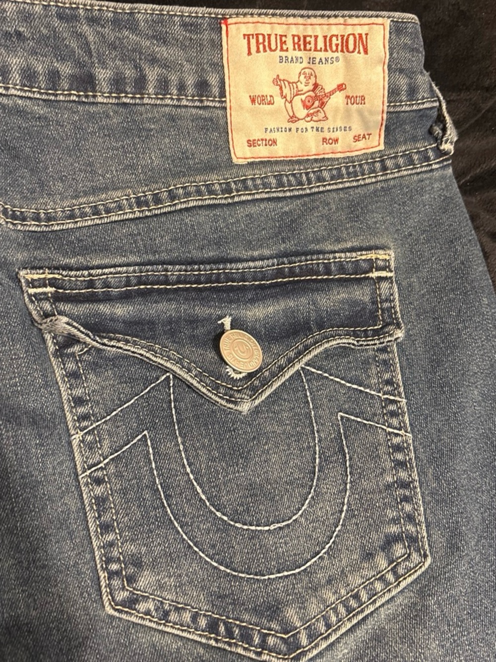 True Religion BECCA women's Blue Denim Jeans